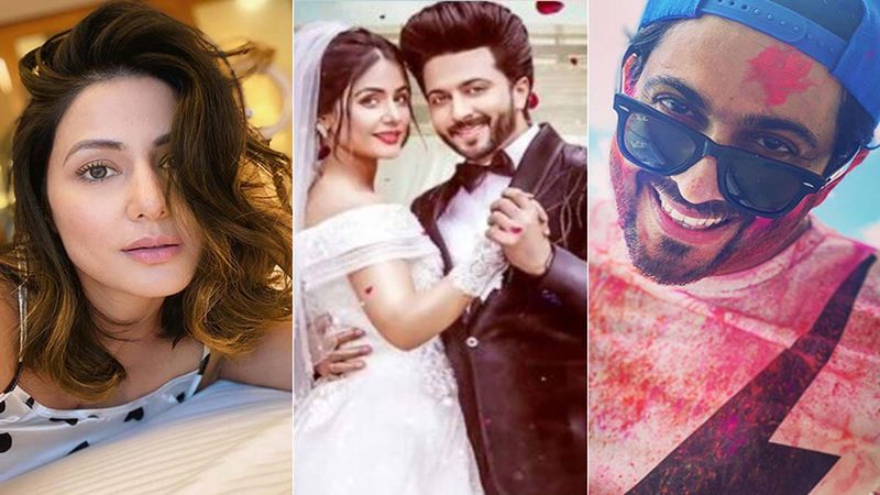 Dressed As A Christian Bride Hina Khan Reveals What Dheeraj Dhoopar Said To Her In The Single Humko Tum Mil Gaye
