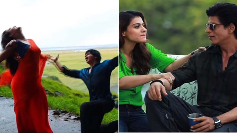 OMG! Kajol Saved Shah Rukh Khan From A Major Accident While Shooting For The Song, Gerua From Dilwale- Watch Video