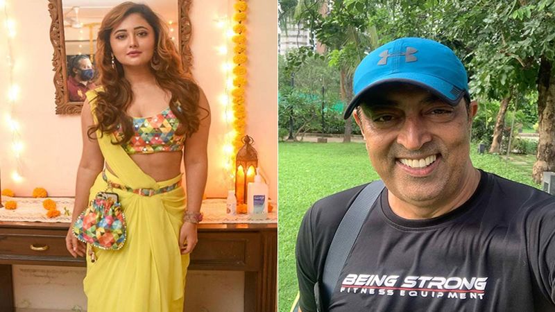 Bigg Boss 13's Rashami Desai Gets Papped With Vindu Dara Singh; Requests Media Not To Shoot Her Car Number While Covering It Smartly