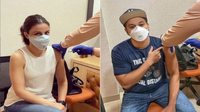 Soha Ali Khan And Kunal Kemmu Receive First Dose Of COVID-19 Vaccine; Latter Reveals He Is Excited To Get Back To Work