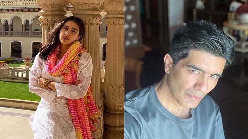 Sara Ali Khan Addresses Designer Manish Malhotra As ‘Mummy’ For Treating Her With Delicious Dinner; See Photos