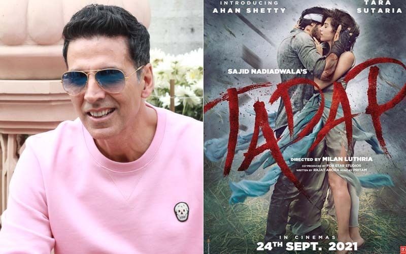 Tadap: Akshay Kumar Announces Suniel Shetty’s Son Ahan Shetty’s Bollywood Debut With Tara Sutaria; Shares First Look Poster