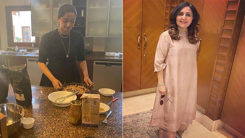 Sonam Kapoor Bakes A Cake While In Lockdown In Delhi; Anand Ahuja's Mom Priya Gives It A Big Thumbs Up