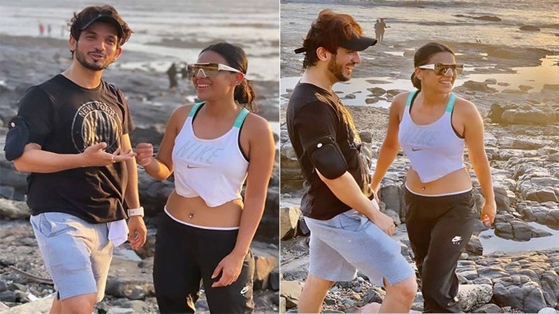 Arjun Bijlani Accepts Nia Sharma's Bicycle Challenge; Hits Mumbai Roads With Naagin Actress-Video Inside