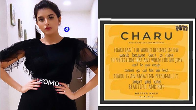 Amidst Separation Rumours With Rajeev Sen, Charu Asopa Posts An Image Where She Addresses Herself As Beautiful And A Hot Better Half