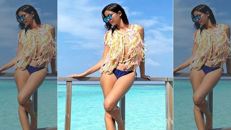 Ananya Panday Misses Her Vacation Time In Maldives; Grabs Attention In Her Superhot Beachwear Throwback Pic