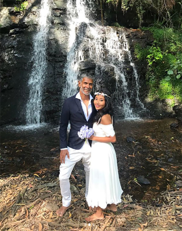 Milind Soman And Ankita Konwar