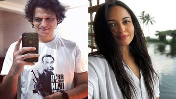 Vijay Varma Posing With His Fallen Co-Star Sonakshi Sinha Pens A Fun Caption; Puts Fans On A Hook