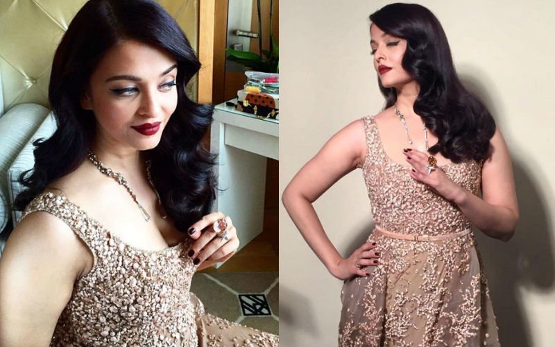 Aishwarya shimmers at Cannes