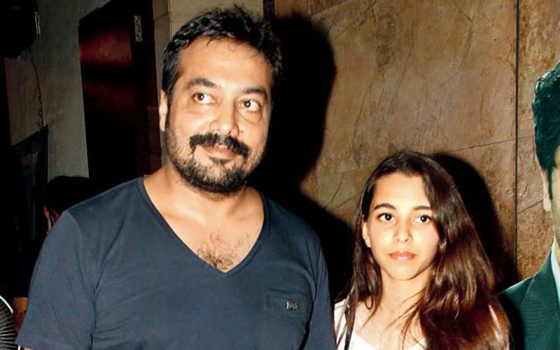 Anurag Kashyap Flies Off To The Big Apple With Daughter