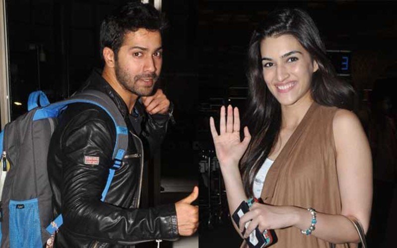 Kriti-Varun Leave To Shoot For Dilwale's High Tempo Number