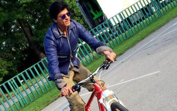 Srk Cycling Dil Se!