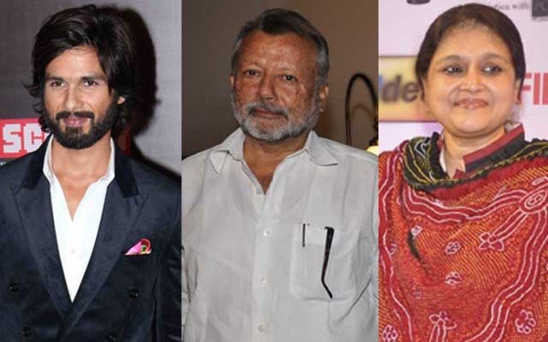 Shahid's Father Pankaj And Wife Supriya Head To Beas