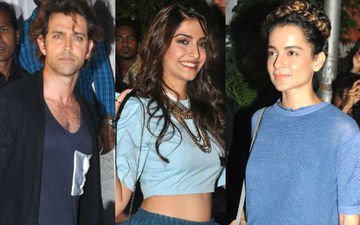 Hrithik, Sonam, Kangana At Varun-Shraddha's ABCD 2 Bash