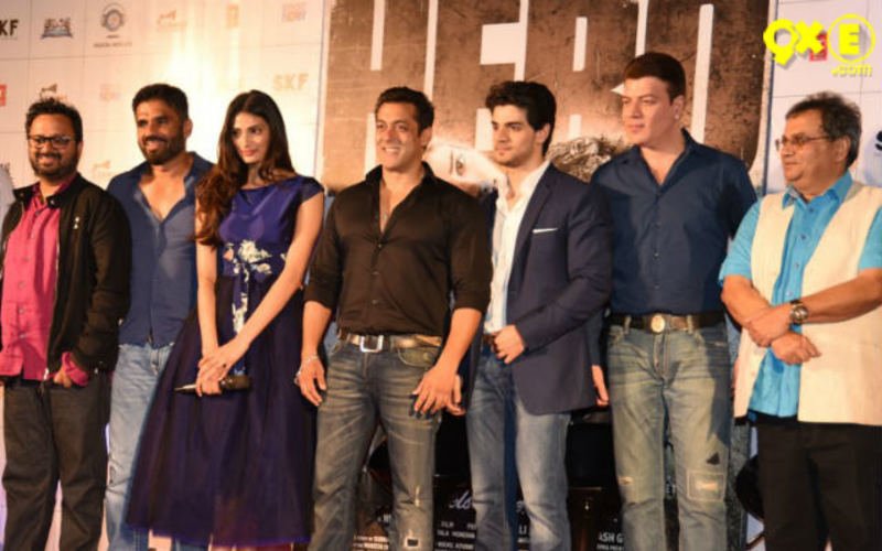 Salman Khan Unveils HERO With Sooraj Pancholi And Athiya Shetty