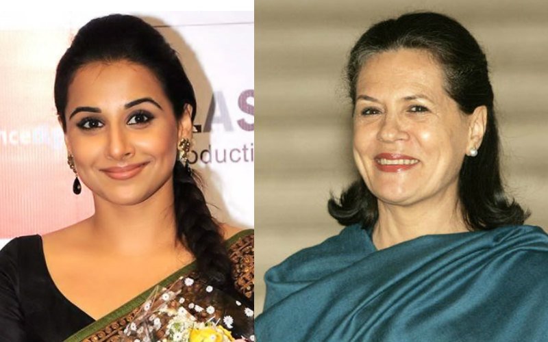 Sonia Gandhi Fails To Concede To Vidya Balan's Request