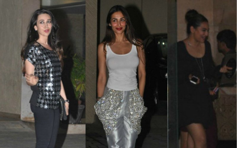 Karisma Brings Class; Sonakshi, Cool Shoes