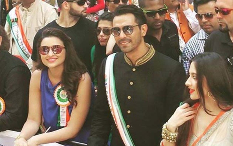 Parineeti, Arjun At India Day Parade In New York