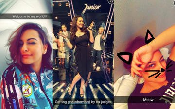 Sonakshi Sinha's World Through Snapchat!