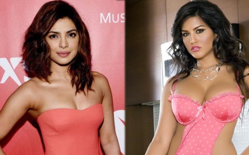 800px x 500px - Had Sunny Leone Underestimated Priyanka Chopra's Popularity?