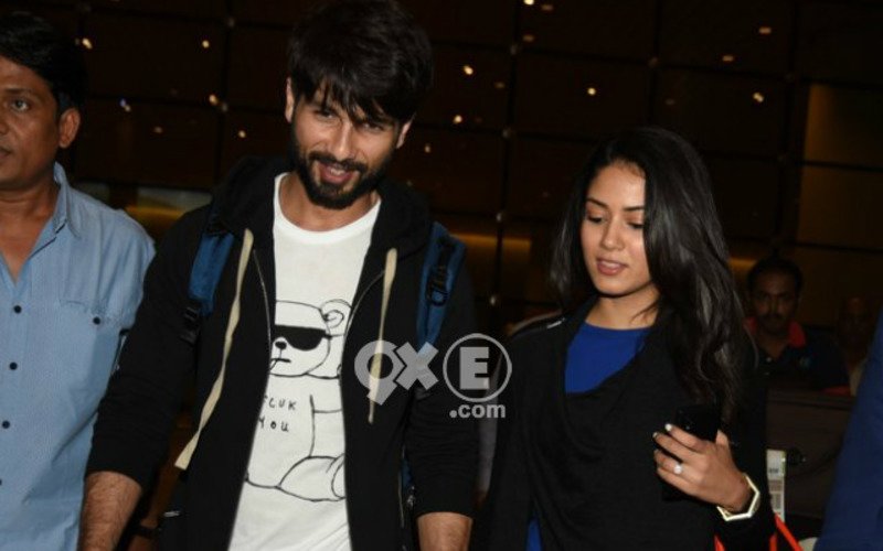 Shahid-Mira Return From London Honeymoon