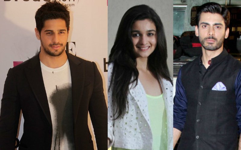 Sidharth To Make His Singing Debut With Alia And Fawad