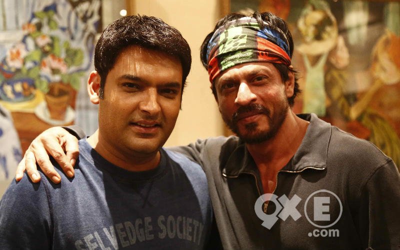 Kapil Sharma Helps Shah Rukh Unwind