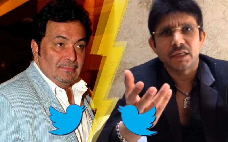 Rishi Kapoor And Kamaal R Khan's War Of Words On Twitter
