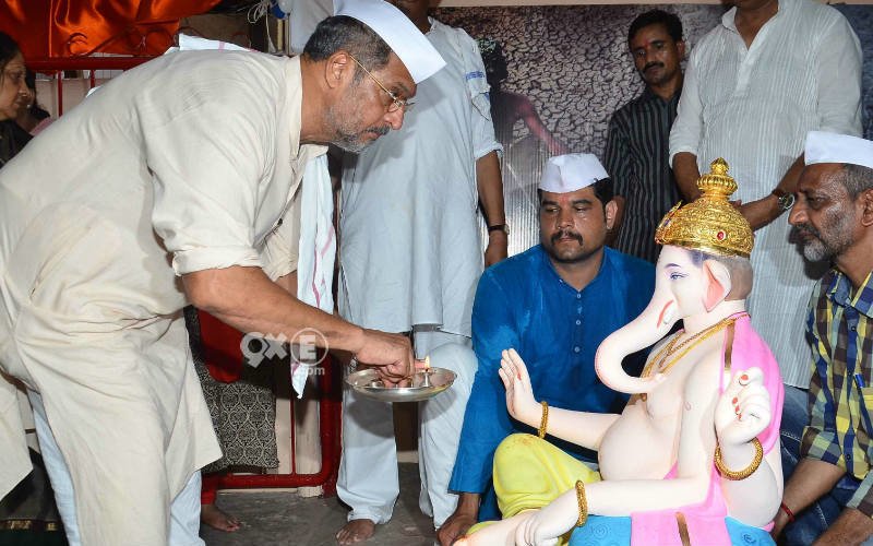 Nana Patekar Bids Farewell To Bappa In Style