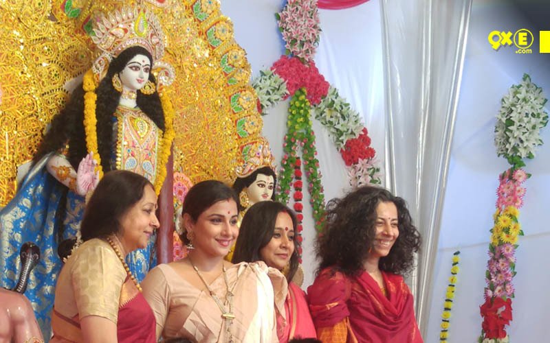 Vidya Balan Offers Prayers To Goddess Durga