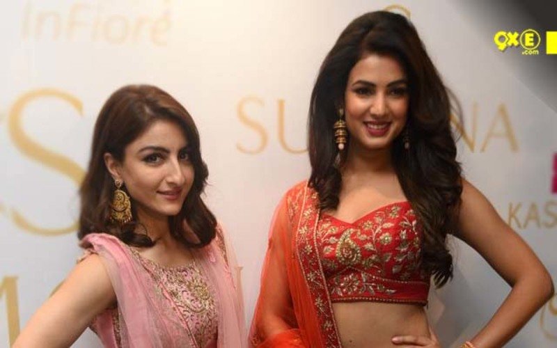 Soha Ali Khan And Sonal Chauhan Grace A Fashion Store Launch