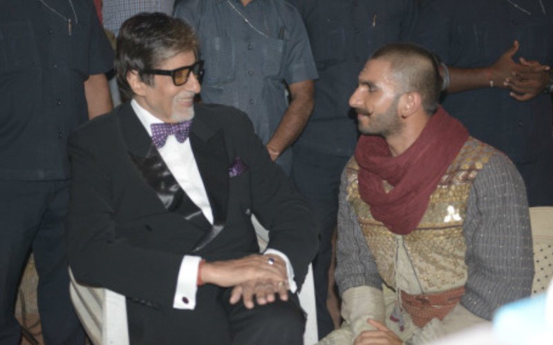 Amitabh Bachchan Meets Bajirao Ranveer Singh