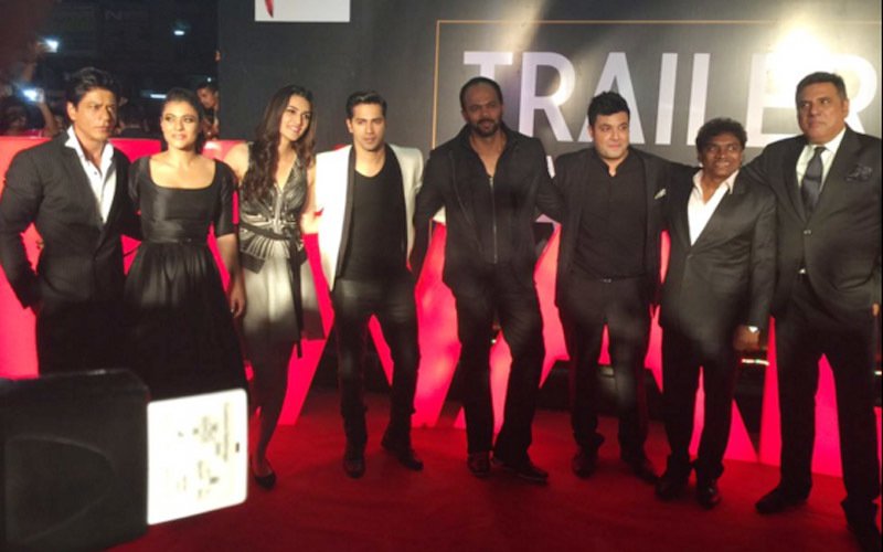 Dilwale Trailer Launch Live: SRK, Kajol, Varun, Kriti At The Red Carpet