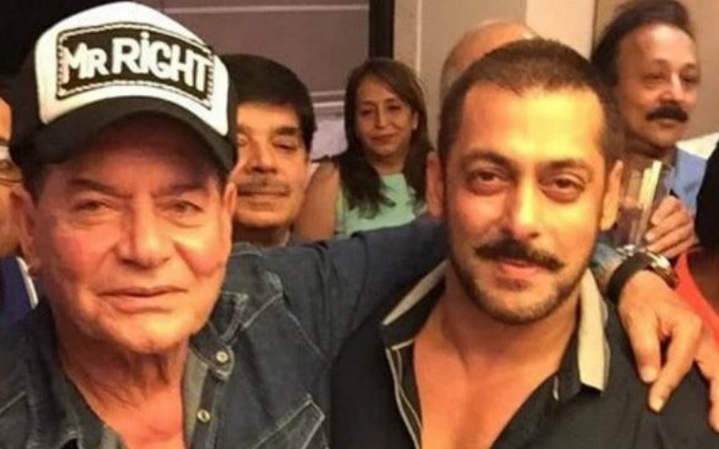 Salman Khan Celebrates Papa's B'day In Style