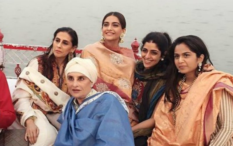 Sonam Kapoor Celebrates Dev Deepavali In Varanasi