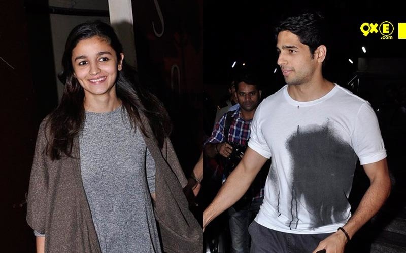 Alia Bhatt's Movie Night With Sidharth Malhotra