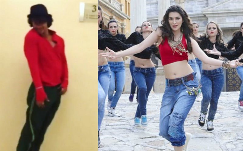 Tiger's Dilwale Dubsmash For Kriti