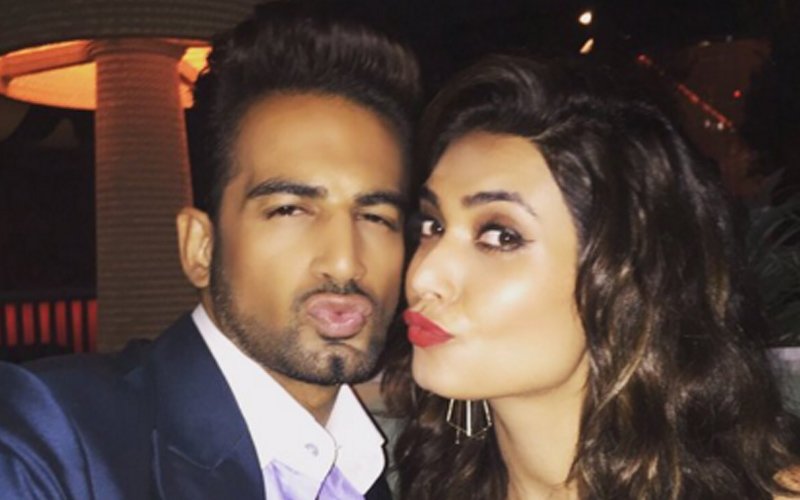 Karishma Tanna Brings In B'day With Fiance Upen Patel