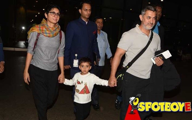 Aamir Khan’s Swiss holiday is over