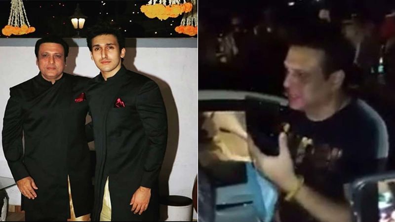 Govinda Records Eye Witness’ Statement On His Phone After Son Yashvardhan Ahuja Meets With An Accident- Watch Video