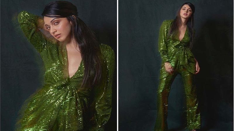 Kiara Advani Pairs A Glittery Jacket With High-Waisted Pants; Her Trend-Setting Look Costs Rs 30 Thousand