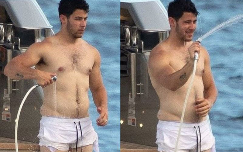 Nick Jonas' Shirtless Picture Goes Viral, Netizens Notice His ‘Love Handles’ And Can’t Stop Commenting