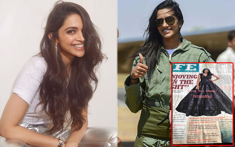 Deepika Padukone Has The Sweetest Reply To PV Sindhu Calling The Piku Actress Her Favourite