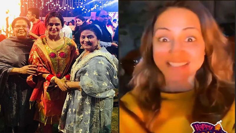 Mona Singh's First Lohri As Mrs, Hina Khan's Fuzzy Celebrations And Karan Wahi's Night With 'Dilli Ke Bouyz' - PICS