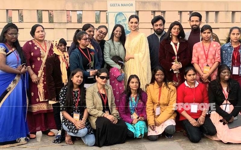 Deepika Padukone Celebrates Her Birthday With Acid Attack Survivors In Lucknow- VIEW PICS