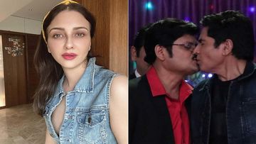 Bhabiji Ghar Par Hain Liplock: Saumya Tandon Reacts As Tiwari Ji And Bhabuti Ji Kiss Each Other On The Lips