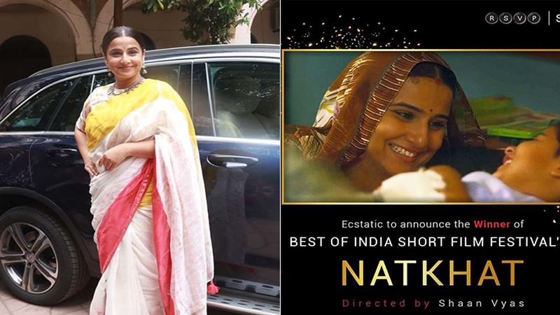 Vidya Balan's Short Film Natkhat Becomes Eligible For Oscar Nomination; Actress Is Over The Moon