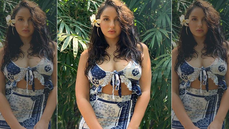 Nora Fatehi Scorches Up The Heat Wearing A Flimsy Sarong On The Beach; The Internet Is Having A Meltdown