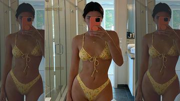 Halloween 2020: Kendall Jenner Channelises Her Inner Pamela Anderson From Barb Wire; Sizzles In Black Corset Whilst Urging All To Vote