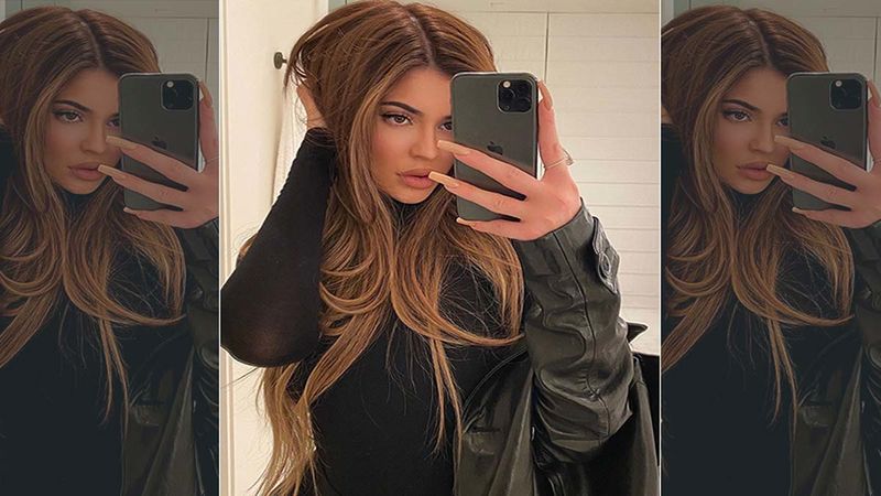 Kylie Jenner Sparks Breast Implant Rumours After Posting Pics In A Bikini  That Can Barely Contain Her Ample Assets